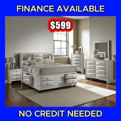 🔥 QUEEN BED FRAME DEAL! 🇺🇸 OFERTA DE CAMAS!   🎉Only $599 ➕ Add Mattress $99 Add Chest 🛏️ Bedroom Set also Available 📦 #CM4255