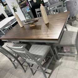 7pc Counter Height 🔥 Take It Home With Only $50 Down 