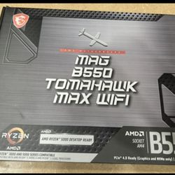 MSI mag B550 Tomahawk Max Wifi AM4
