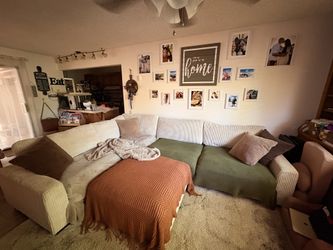 Cream couch