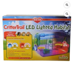 Kaytee Crittertrail LED Lighted Habitat