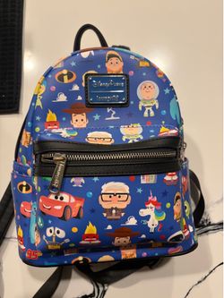Disney Parks x Loungefly Pixar Chibi Characters Mini Backpack
