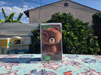 Line Friends Brown Bear Plush