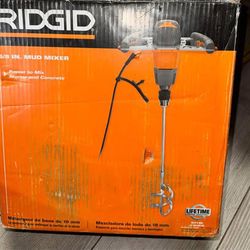 RIDGID Single-Paddle Mixer
