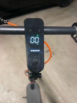 Electric Scooter with Digital Display