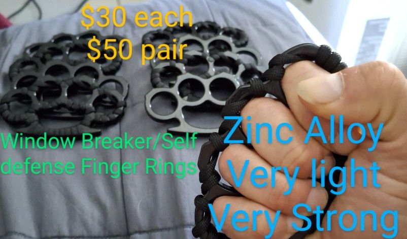 Safety/Self Defense Finger Rings