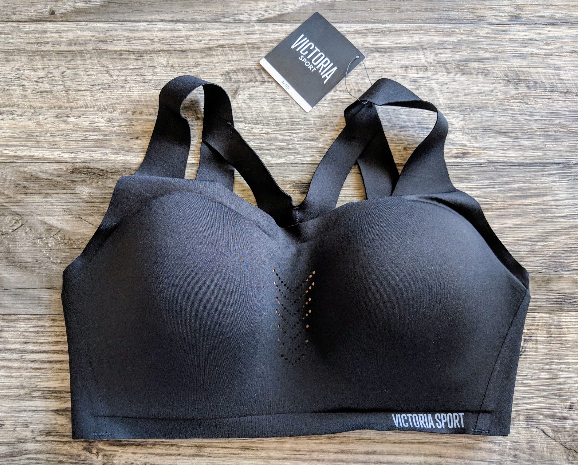 Victoria's Secret Sports Bra - Size: 34DD & Pink - Coconut