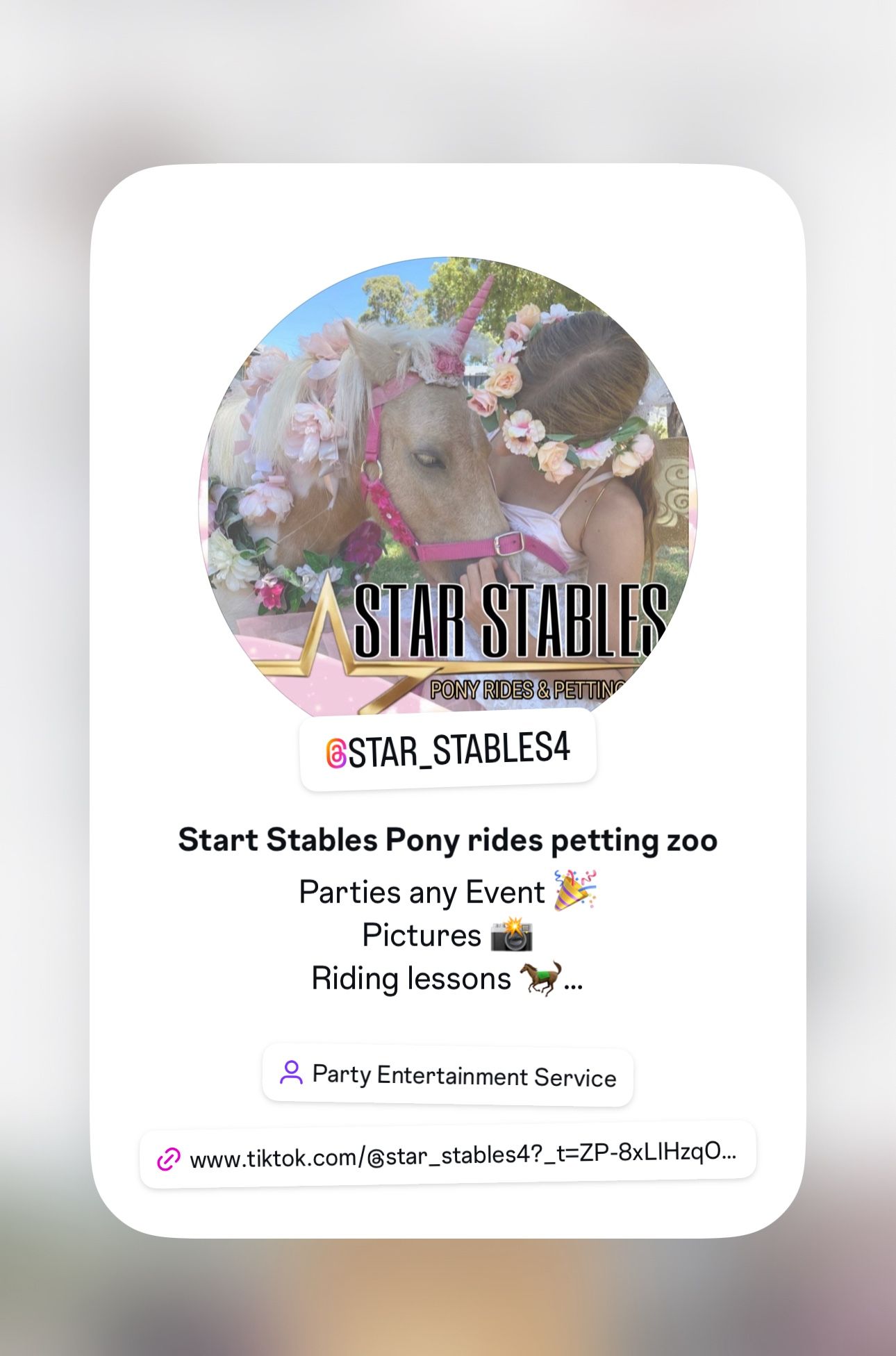 Pony Rides Petting Zoo