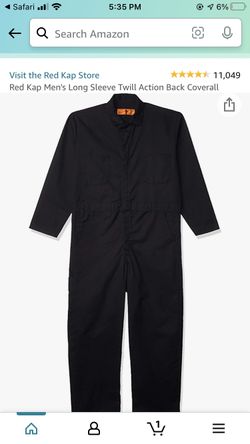 Red Kap Boiler Suit