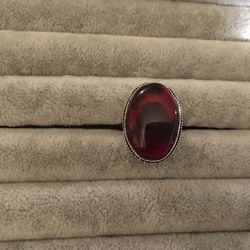 Garnet ring