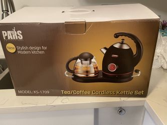 Tea /coffee Cordless Kettle Set