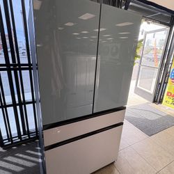 Samsung French Door Smart Refrigerator (Glass Panel Style) | ($0 Down) | No Credit Needed