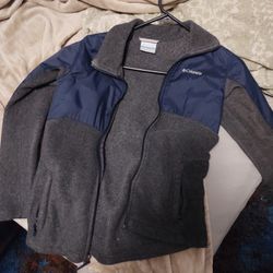 Boys Columbia Fleece Jacket Size Medium