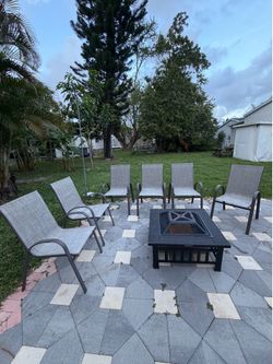 Patio chairs