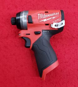Milwaukee 2553-20 12V M12 Fuel Brushless Cordless 1/4" Hex Impact Driver - Tool Only - No Battery - No Charger - Working