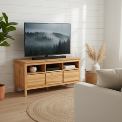 IKEA HEMNES TV Stand – Solid Pine