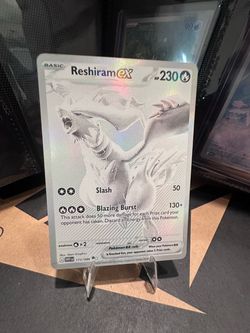 Pokemon White Flare Reshiram EX