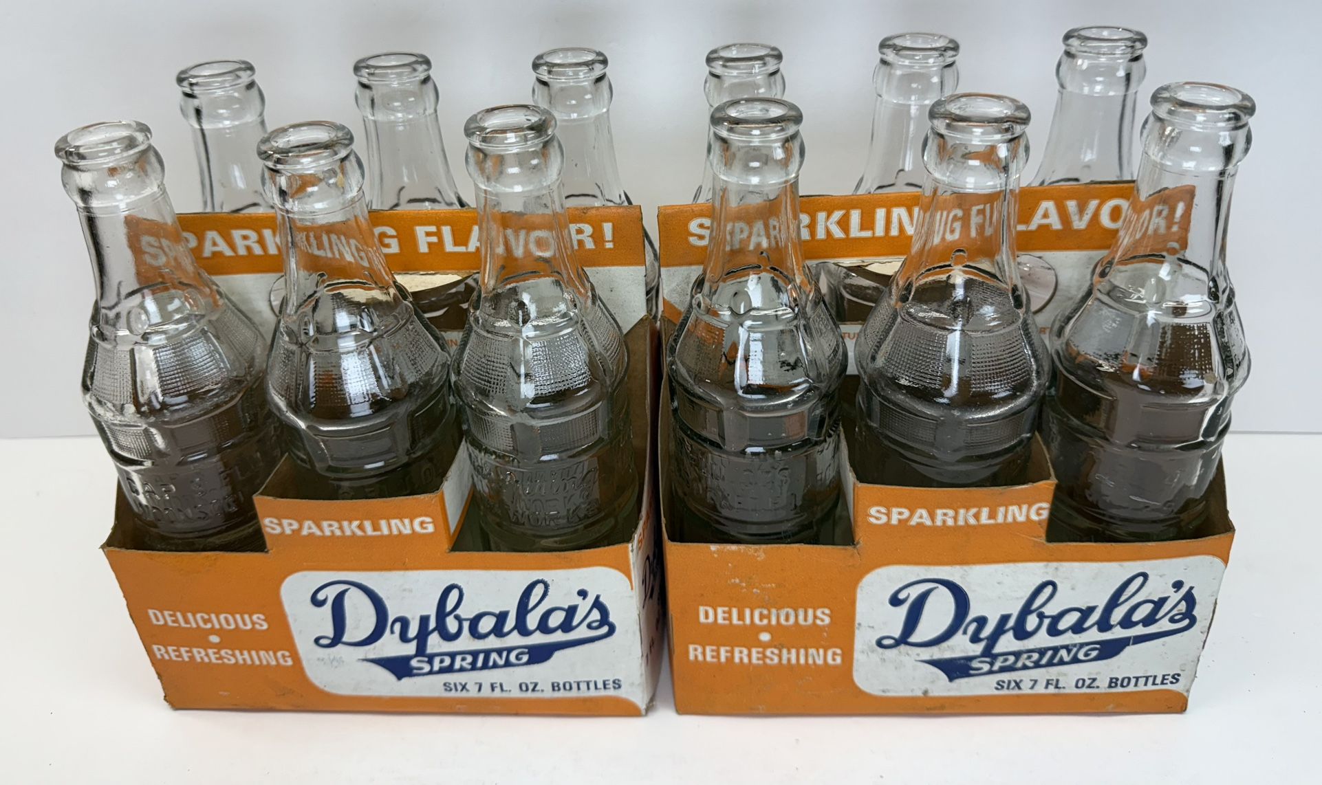 Dybala’s Spring Beverages Bottles Woonsocket RI Antique Vintage