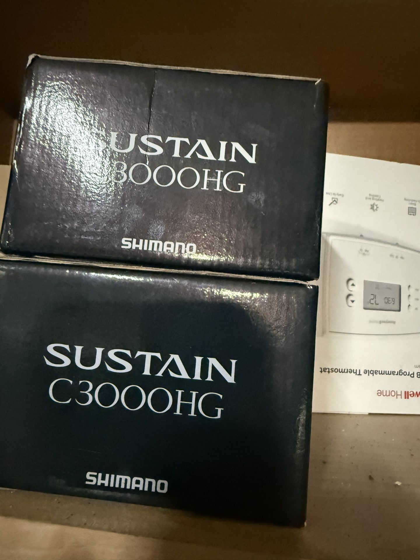 2 Shimano Sustains C3000HG On Rods