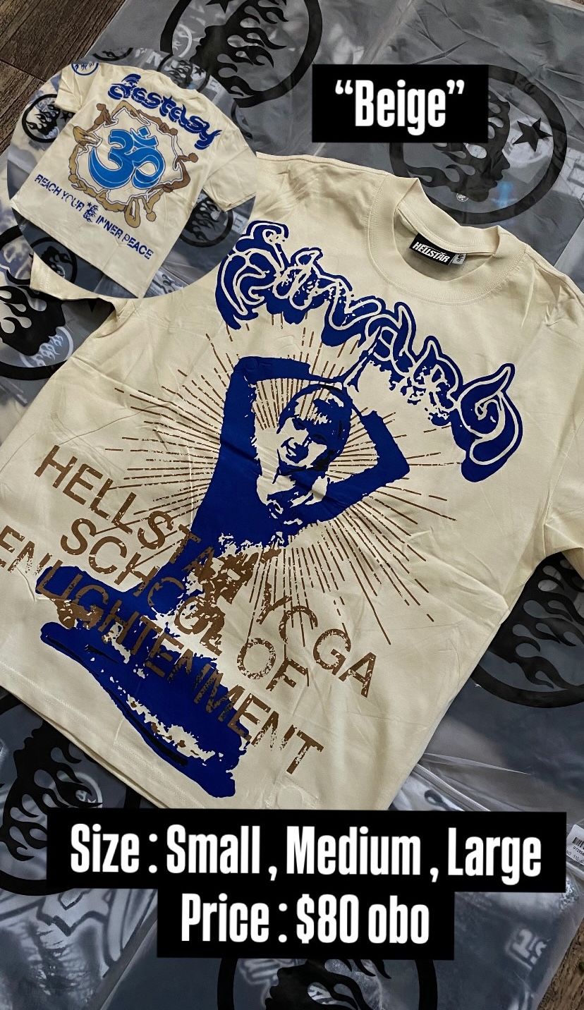 100% AUTHENTIC HELLSTAR TEE SHIRTS