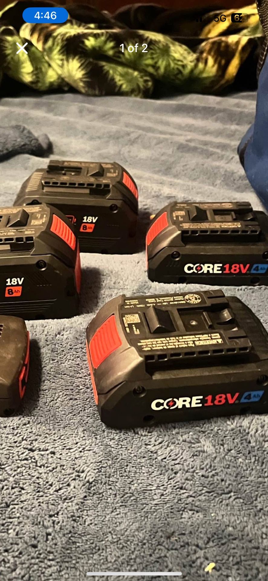 8 Amp Bosch Batteries