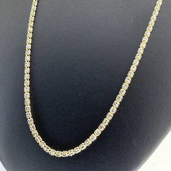 10k Gold Necklace 12” Ice chain 2.5mm 10.5grams 136998 1