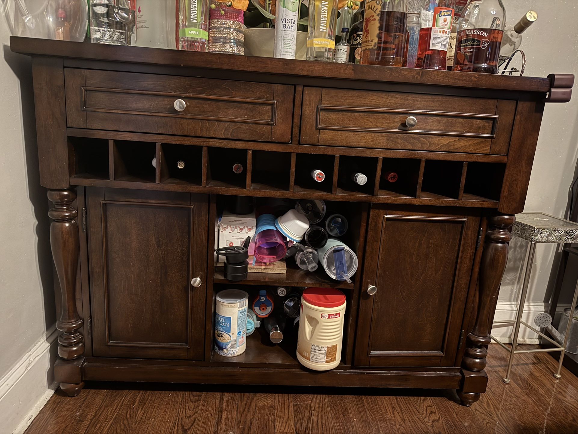 Wine Cabinet For Sale - Solid Wood