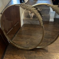 Matching Mirrors Gold 