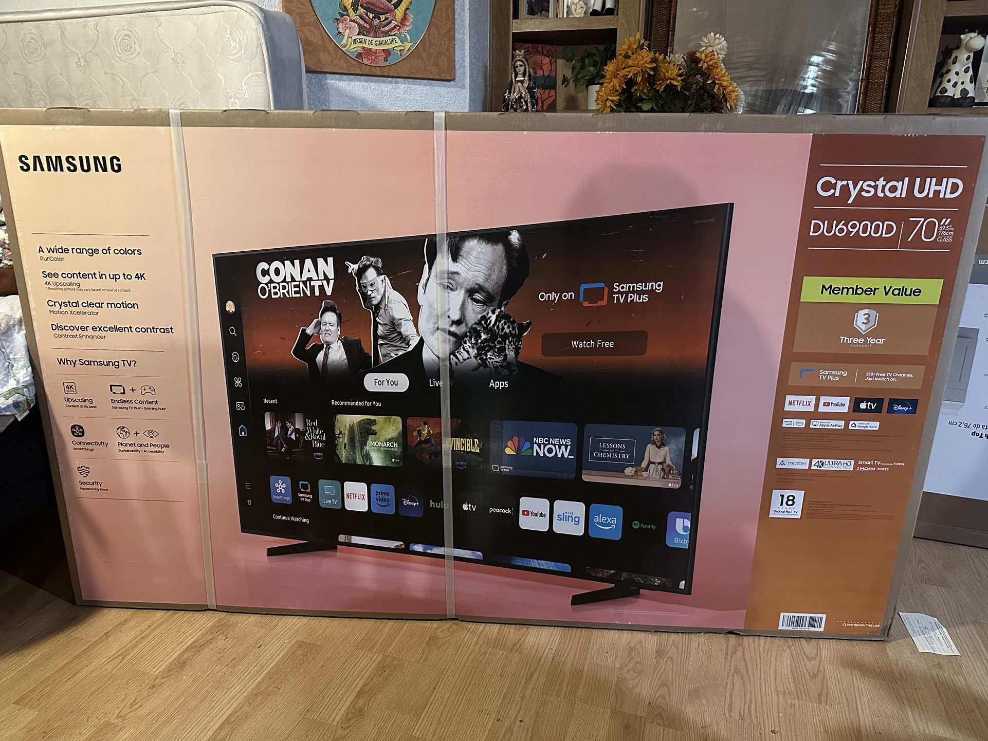 70” Samsung smart TV