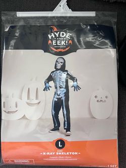 X-ray skeleton costume large