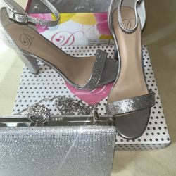 Bling Heels & Bling Purse 