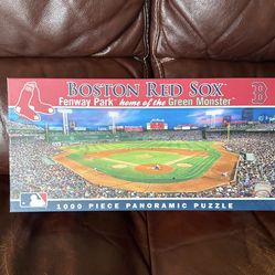Red Sox 1000 piece puzzle new