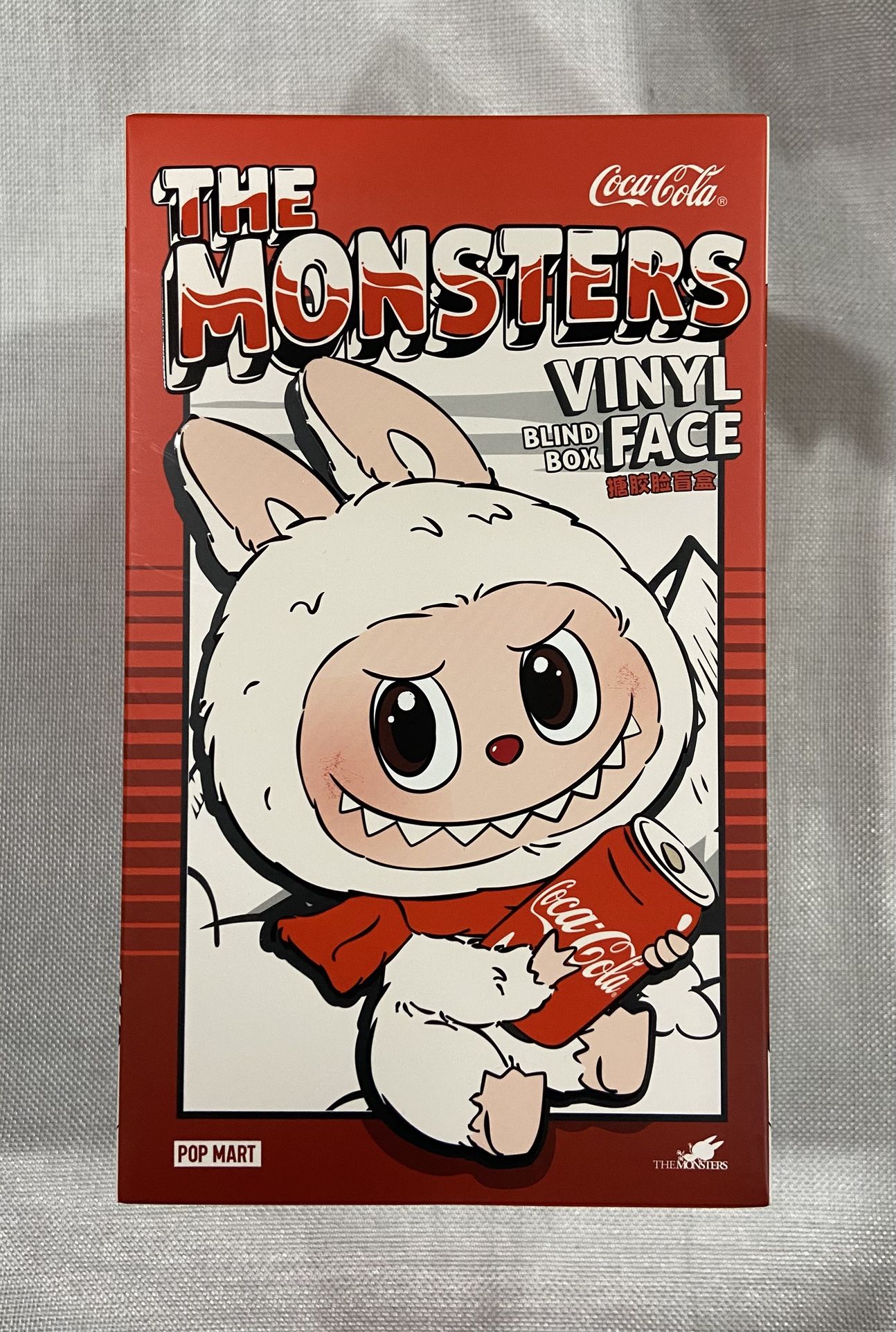 Authentic POP MART “THE MONSTERS” COCA-COLA SERIES Vinyl Face Blind Box