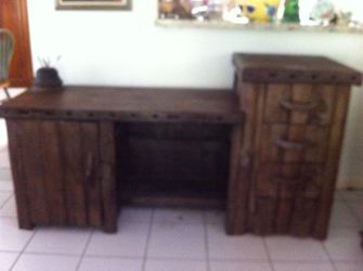 Rustic desk from thailand