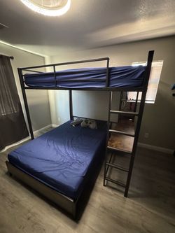 Metal  Full Bunk Beds