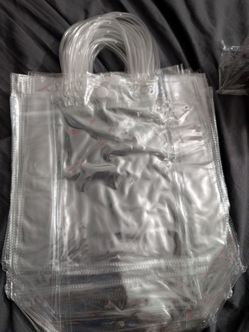 16 pieces Clear Bags
