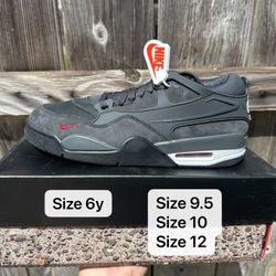 Air Jordan 4 RM Nigel Sylvester Driveway Grey Mens Size 9.5 Size 10 Size 12 Womens Size 6y