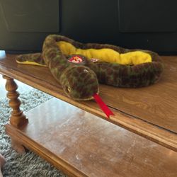 Snake beanie baby
