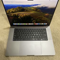 MacBook M1 Pro,16inch,memory 32GB,storage 1TB