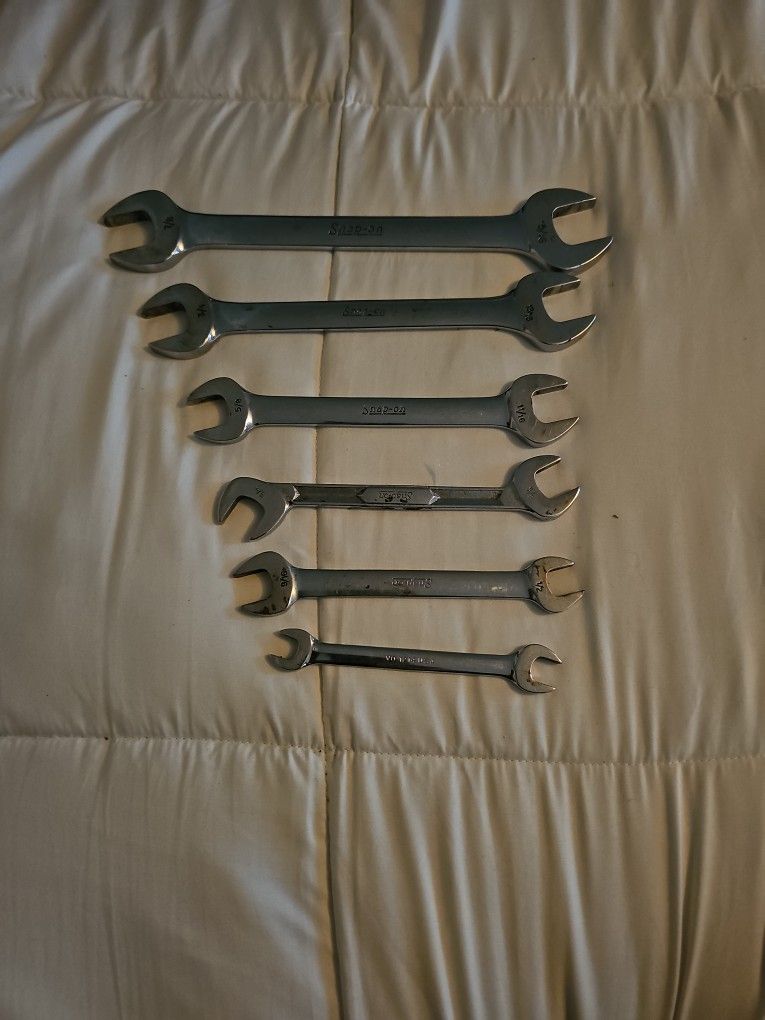 Snap On  6pc Wrench Set