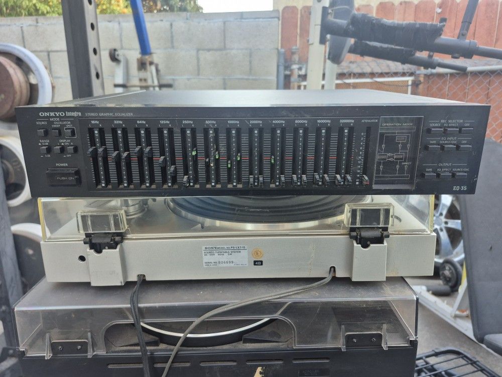 Vintage Onkyo Equalizer