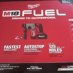 M18 1” Plus Rotary Hammer Kit