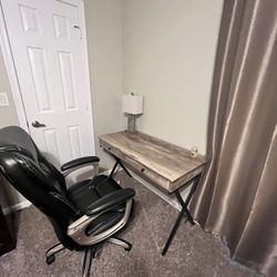 Desk And Desk Chair 
