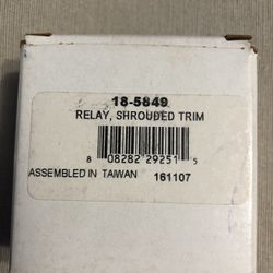 Sierra 18-5849 Relay Shrouded Trim