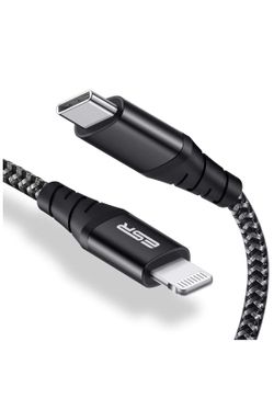 USB C to Lightning Cable, [3.3ft MFi-Certified], Braided Nylon Power Delivery Fast Charging for iPhone SE/11/11 Pro/11 Pro Max/XR/XS Max/XS/X/8, for