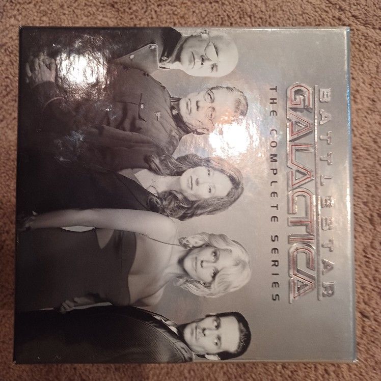 BATTLESTAR GALACTIA COMPLETE SERIES 25 DISC DVD COLLECTION