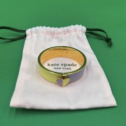 Kate Spade Yellow and Gold Bangle