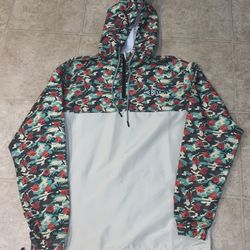 Rebel Star Floral Windbreaker 