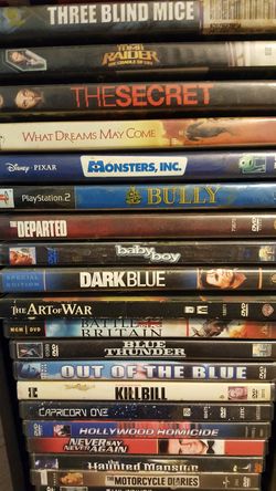 Assorted DVDs