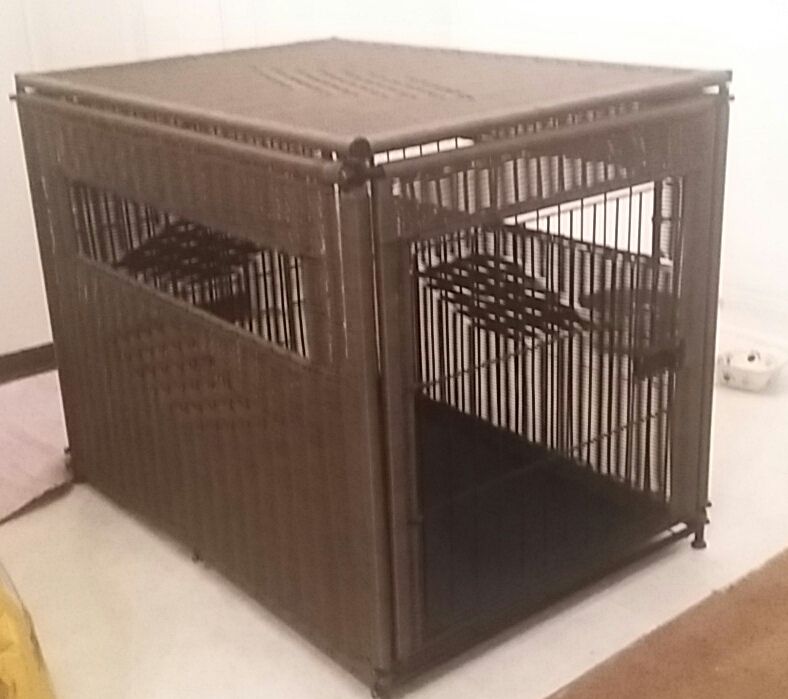Fancy dog crate